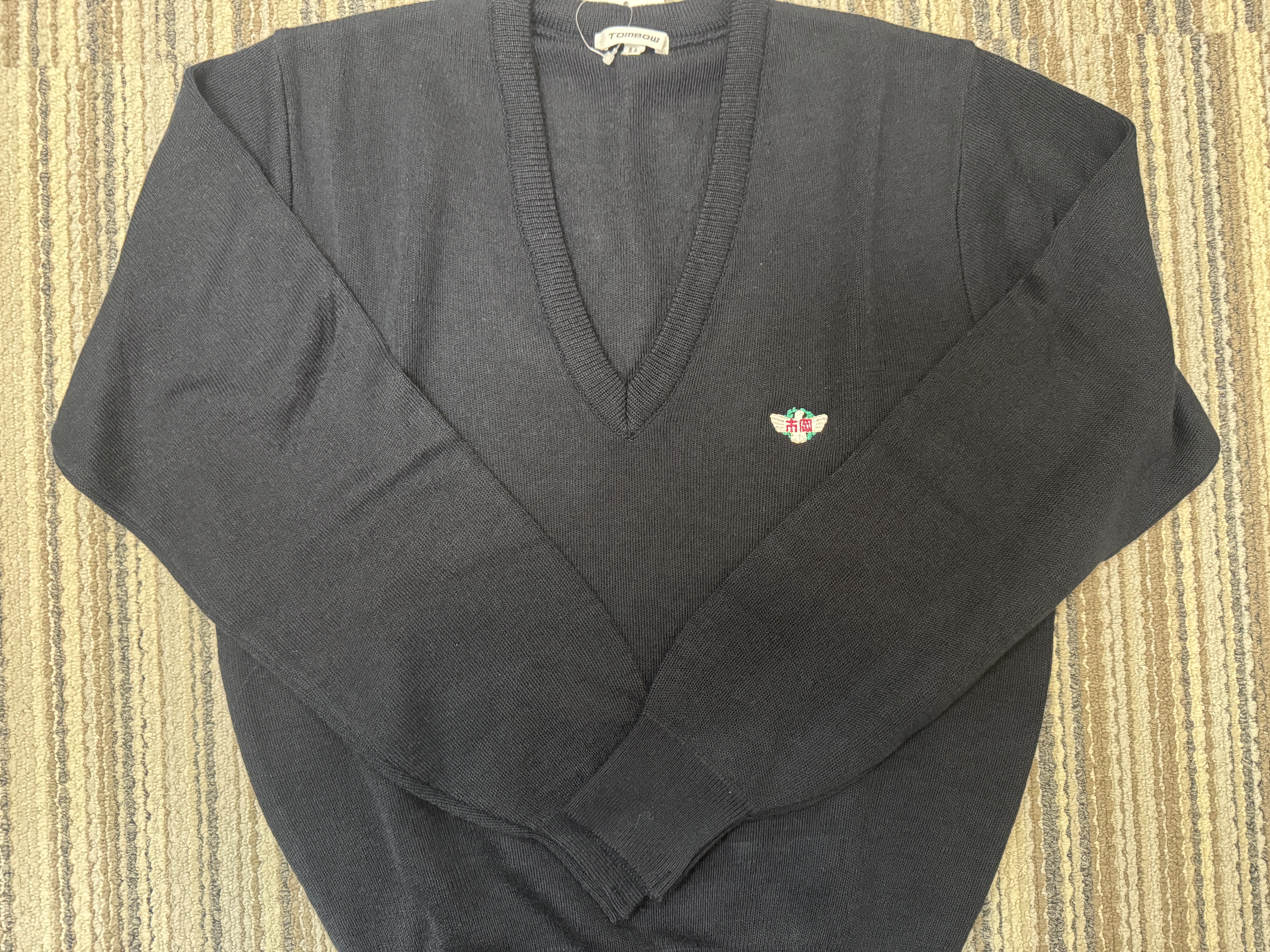 男女兼用セーター紺